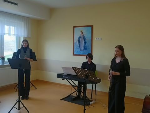 Koncert w Domu Opieki "Staś" w Gnojniku