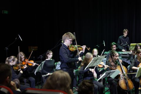 Koncert Noworoczny ZSM w Wieliczce