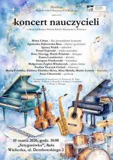 Koncert pedagogów ZSM w Wieliczce