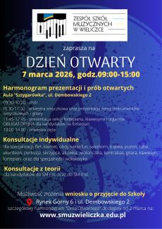 Dzień Otwarty w ZSM w Wieliczce